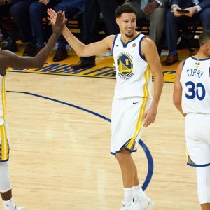 "Thing is, Klay Thompson doesn't say much, so when he yells, you should probably shut up": Warriors' Draymond Green reveals who amongst Stephen Curry or KT yells more at him