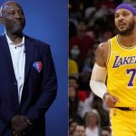 “I respect James Worthy to the utmost and don’t totally disagree with him”: Carmelo Anthony responds to the HOFer’s brutally honest comments after the Lakers recent loss vs the Rockets