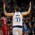 "Oh, He's got the step back!": Luka Doncic reveals that his emulation of James Harden's step back move in his rookie season was an improvization off the hook by the Mavericks superstar