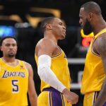 "LeBron James is publicly humiliating Russell Westbrook": NBA Twitter erupts as picture emerges of Lakers star and Anthony Davis ignoring the Brodie's high-five
