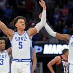 “Duke is never the underdog!! Let’s f**king go!”: Jayson Tatum seems ecstatic as the Duke Blue Devils beat the Red Raiders
