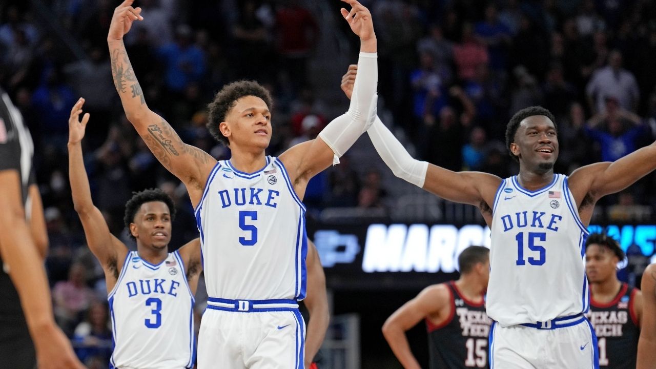 “Duke is never the underdog!! Let’s f**king go!”: Jayson Tatum seems ecstatic as the Duke Blue Devils beat the Red Raiders