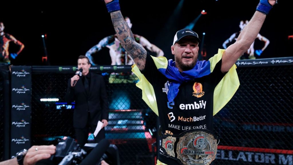 Bellator champion Yaroslav Amosov shares update from Ukraine