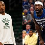 "Let's be honest, 'push from behind' is really a Patrick Beverley signature move!": NBA Twitter has mixed reactions as the Wolves point guard snuck up on Serge Ibaka