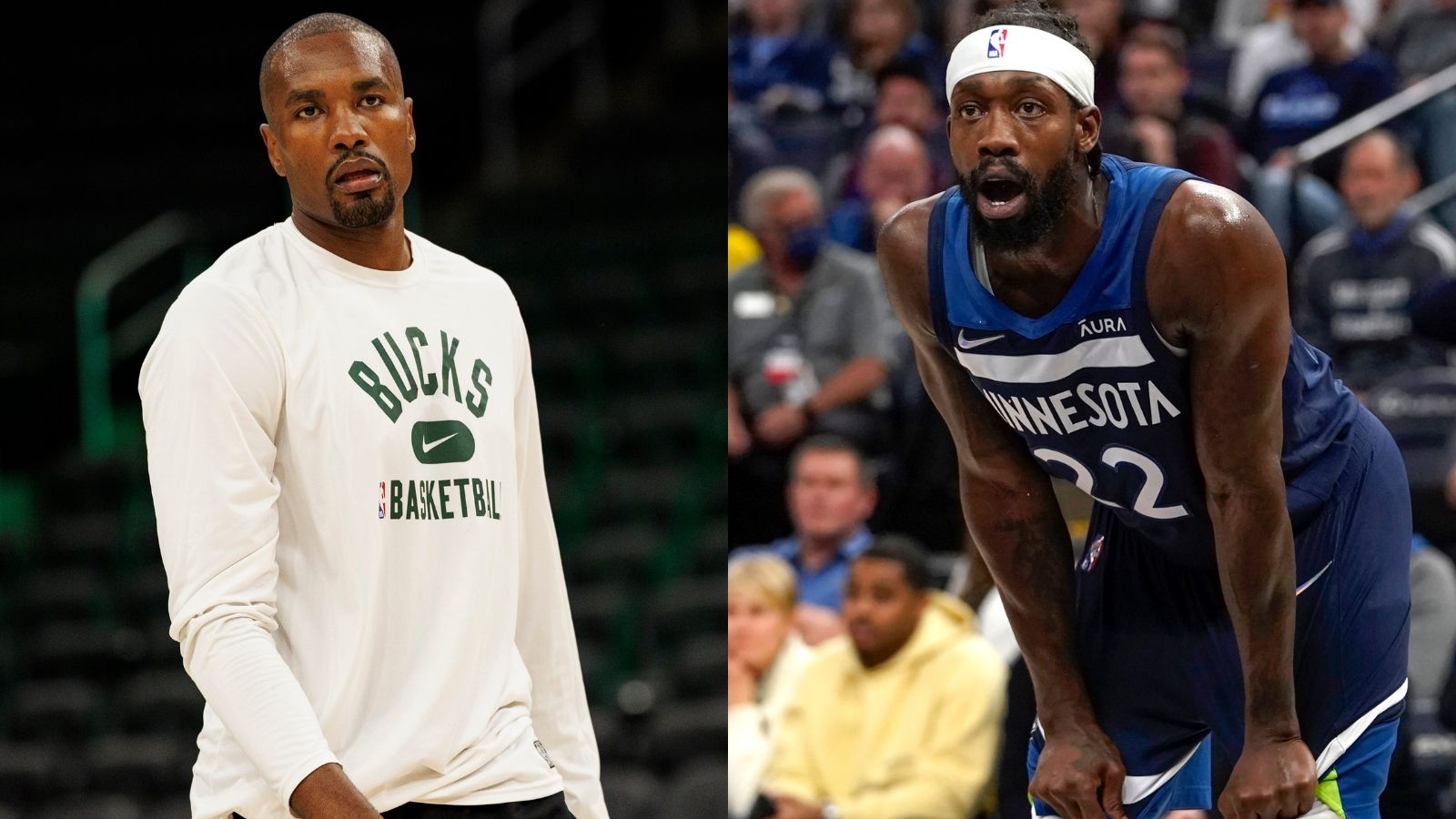 "Let's be honest, 'push from behind' is really a Patrick Beverley signature move!": NBA Twitter has mixed reactions as the Wolves point guard snuck up on Serge Ibaka