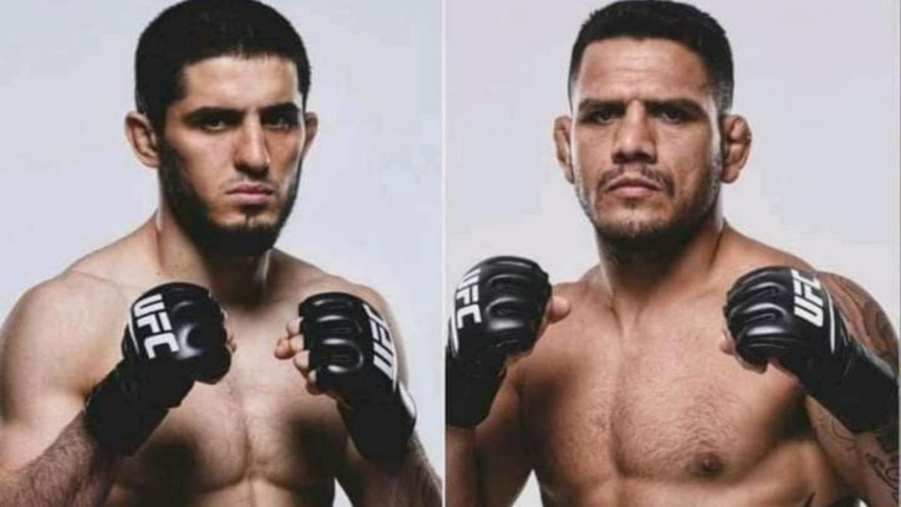 Islam Makhachev hopes to resolve 'unfinished business' with Rafael dos Anjos at UFC 272