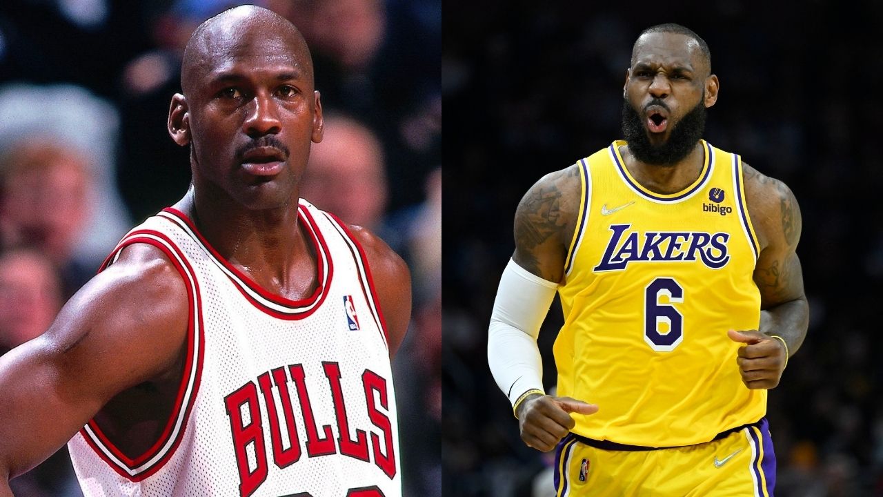 “LeBron James is still chasing Michael Jordan .. 2 rings, MVP, 2 FMVP, DPOY & 9 scoring titles”: FS1 analyst creates a HOF player with the difference in Lakers and Bulls GOAT’s achievements