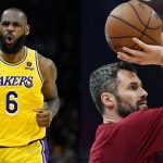 “I’m not f**king with LeBron James for at least 48 hours!!”: Kevin Love and the Lakers superstar have a back-and-forth following the latter’s poster on his Cavaliers teammate
