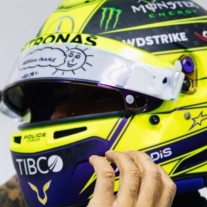 "Yellow is my history"– Lewis Hamilton shares his 'important helmet design' with fans ahead of Bahrain GP