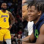 "Anytime I see LeBron James or Kevin Durant, I'm going at them": Anthony Edwards describes his mindset while taking shots against the GOATs in the NBA