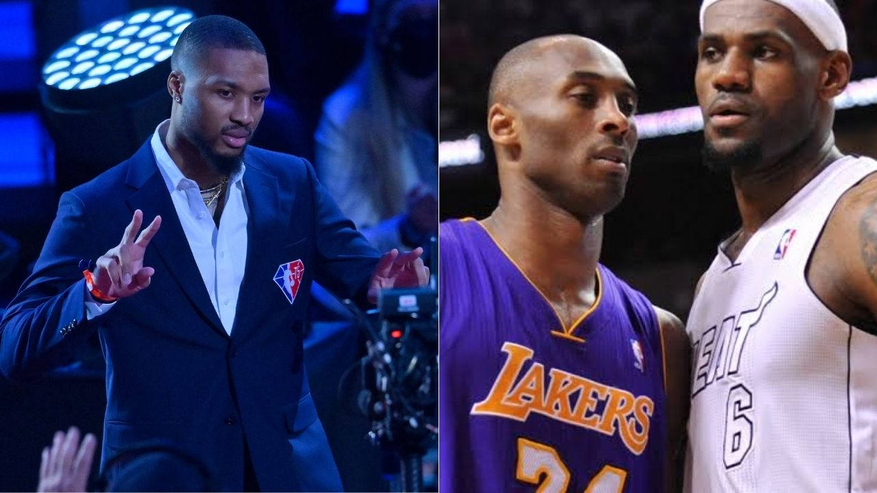 “Michael Jordan, LeBron James, Kobe Bryant, and Magic Johnson”: Damian Lillard names the four legends on his version of the NBA’s Mt Rushmore