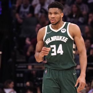 "I don't usually drink, but Ima take a sip": Giannis Antetokoumpo becomes the latest NBA star to pay homage to Steve Austin on 3:16 as he cracks open a beer during his presser
