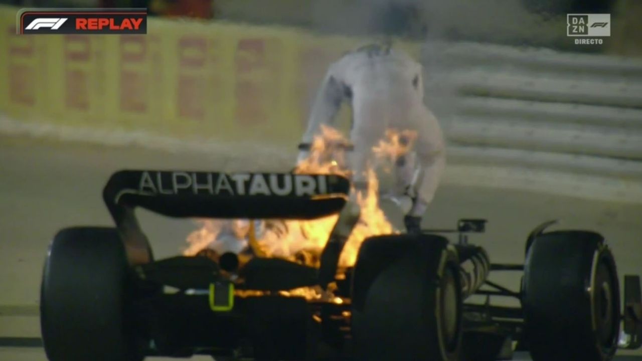 "The mechanics had to do much more work"– Pierre Gasly says he knows what made his AlphaTauri lit on fire