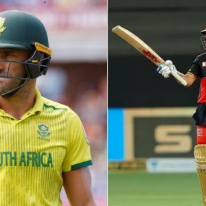 RCB have appointed Faf du Plessis as their new captain for the upcoming IPL season, and Virat Kohli has sent him a congratulatory message.