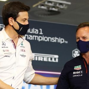 "How does he know half an hour after he saw the car"– Toto Wolff hits back at Red Bull boss Christian Horner for his "illegal sidepod" comment which apparently latter never made