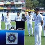 Virat Kohli Anushka Sharma felicitation video: Rahul Dravid presents special cap to Virat Kohli on playing 100 Tests for India