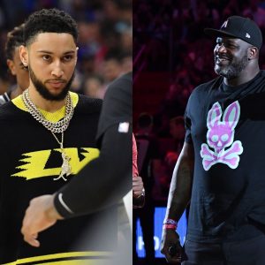Ben Simmons takes the bench for the first time in Philly since the 2021 Playoffs, and Shaquille O'Neal is glad that he did.