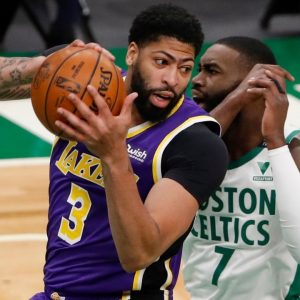 "Put Anthony Davis and THT in a deal for Jaylen Brown, Marcus Smart, Aaron Nesmith": Anonymous NBA executive discusses chatter among front offices regarding a theoretically massive Celtics-Lakers swap deal
