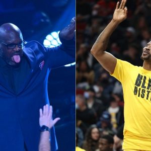 "A 36-year-old Shaquille O'Neal schooled Superman Dwight Howrd and took his moniker back!": When a near retirement Shaq decided to do the CP3 nutmeg on Dwight Howard in the 2009 All-Star game