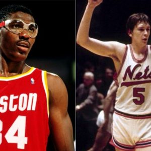 “Billy Paultz, if you’re going to flop I might as well hit you for real”: When a rookie Hakeem Olajuwon slapped the Jazz big man mid-game during the 1985 playoffs