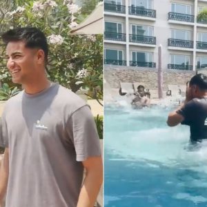 "Fully clothes": Abhishek Sharma forced to dive with clothes on for arriving late at SRH pool session