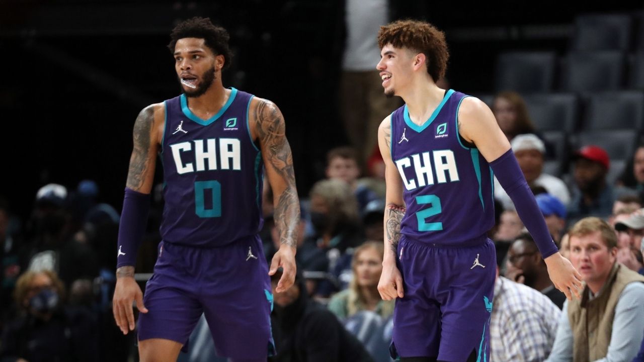 "You never know what LaMelo Ball is going to do!": Miles Bridges describes the joy of playing alongside Melo as the Hornets superstar matures under Michael Jordan's tutelage