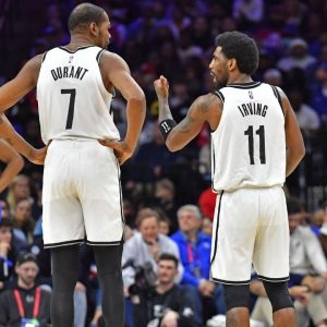 "Kevin Durant, enjoy Cancun if your flat-earth teammate lets you get there!": Nets' superstar claps back at fan for mocking him and Kyrie Irving