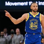 "Ah man, I was about to get some birthday shots or something!": Warriors' Stephen Curry wanted to go and celebrate 47 on his 34th, tried to get out of the post-game conference early