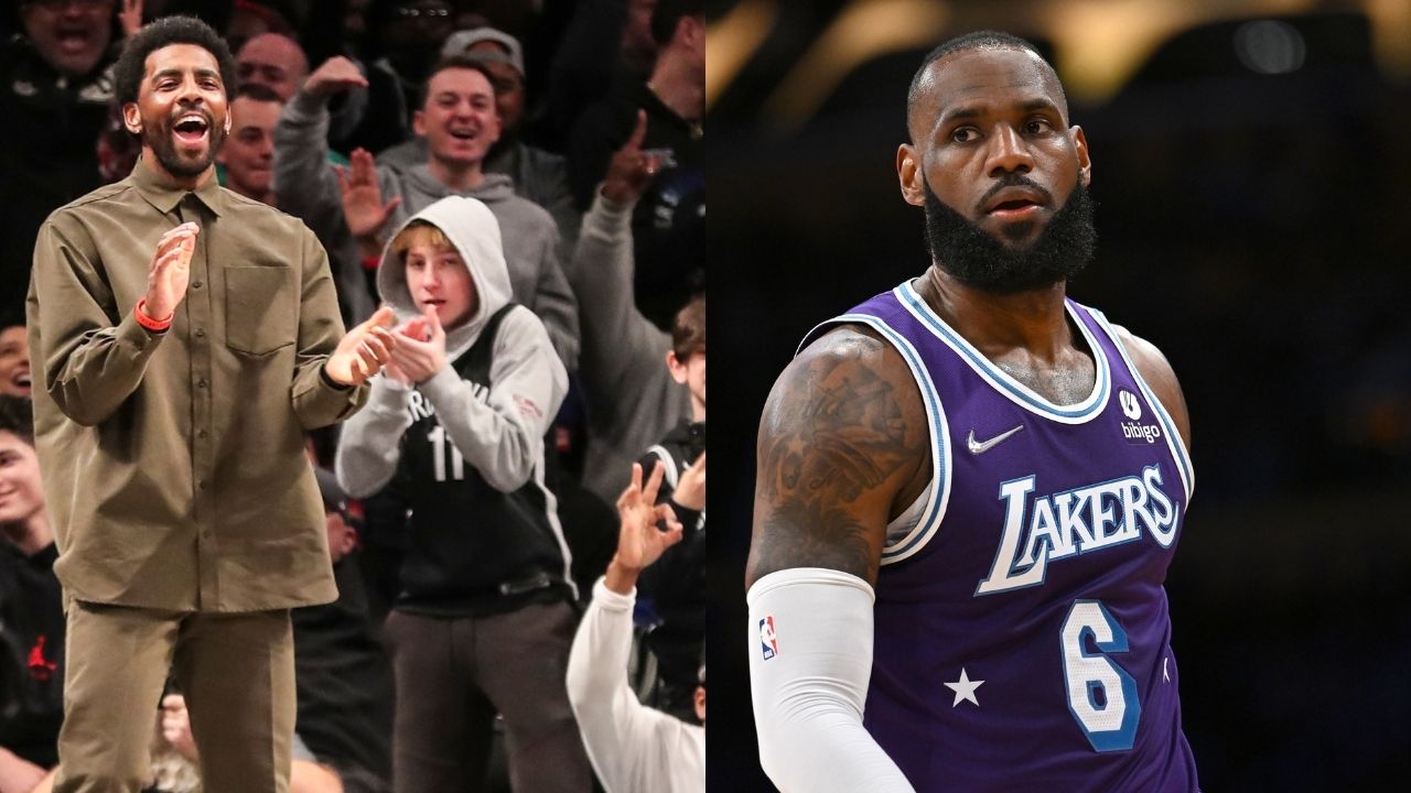 "Free Kyrie Irving, it absolutely makes zero sense, they say if common sense was common then we’d all have it": LeBron James comes out in support of his former Cavs teammate, criticizing NYC's COVID mandate