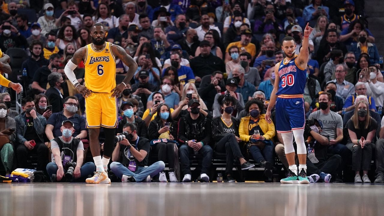 "LeBron James takes it personal everytime he suits up against Stephen Curry!": Kendrick Perkins gets on Twitter with another atrocious statement