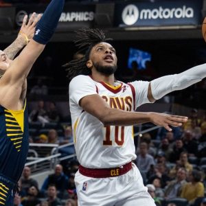 “Born in Indiana, having a game like this, with family in the stands is cool”: Darius Garland expresses his feelings after recording a historic 40-point double-double vs the Pacers