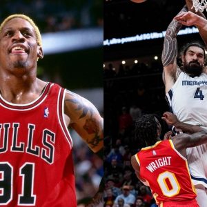 “I’m too stupid to rebound like Dennis Rodman”: Steven Adams compares his rebounding tactic of ‘just standing there’ to the Bulls legend’s ‘science’