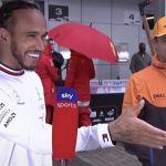 Lando Norris talks about the record he broke, which Lewis Hamilton earlier held; he reveals it as he surfs through his Instagram posts.