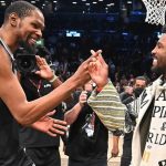 “Kyrie Irving and Kevin Durant are clearly the deadliest offensive duo in history”: NBA Twitter laud the Nets pair for becoming the first teammates to score 50+ points in straight games