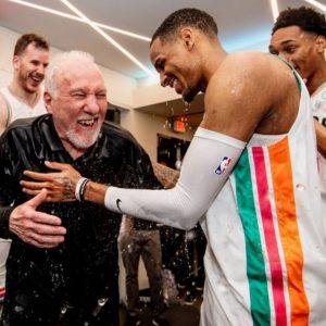 “Gregg Popovich, you the greatest coach of all time and I’m thankful for you”: Dejounte Murray writes an emotional message for Coach Pop after setting the NBA record for the most number of wins