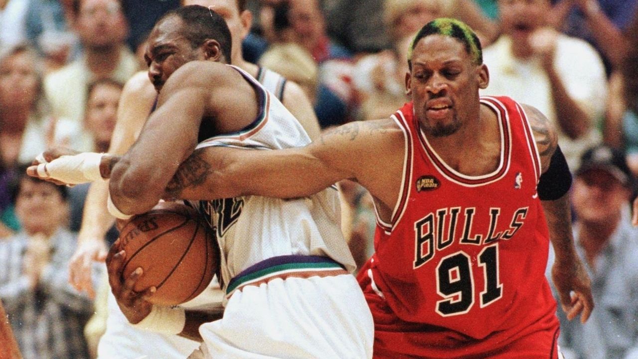 "Hey Dennis Rodman, go rough up Karl Malone!": When Eric Bischoff asked the Worm to use Game 6 of 1998 NBA Finals for a WCW matchup preview