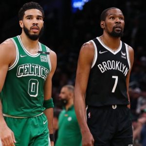 "Kevin Durant is joining yet another team that beat him in the playoffs!": NBA Twitter reacts to ESPN's Adrian Wojnarowski claiming Celtics are making a move for the Nets' star