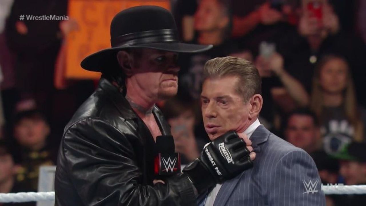 The Undertaker Vince McMahon