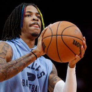 "Forget logo Lillard, Ja 'the logo' Morant is here": NBA Twitter is hyped as Grizzlies All-Star stuffs it from distance in a dominating performance against the Pelicans