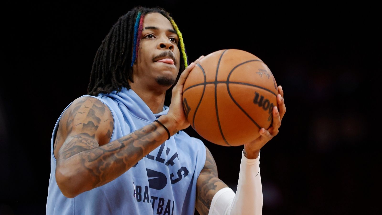 "Forget logo Lillard, Ja 'the logo' Morant is here": NBA Twitter is hyped as Grizzlies All-Star stuffs it from distance in a dominating performance against the Pelicans