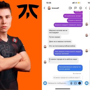 Braveaf gets suspended from the Fnatic Valorant roster as some disturbing screenshots emerge on his opinions on Russian/Ukraine