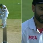 Virat Kohli wicket today: Virat Kohli in shock after low bounce dismisses him at Chinnaswamy Stadium