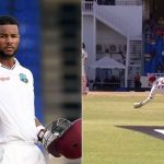 "Good grab shark": Shai Hope celebrates Joshua Da Silva's breathtaking catch to dismiss Zac Crawley in Antigua Test