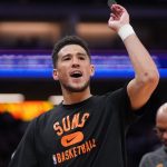 "Devin Booker is shooting 51/41/93 without Chris Paul": The Olympic Gold medallist steps up to fill in the Point God's shoes.