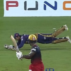 "He's Jackson after all": Sheldon Jackson catch to dismiss Sherfane Rutherford in RCB vs KKR thriller leaves fans open-mouthed