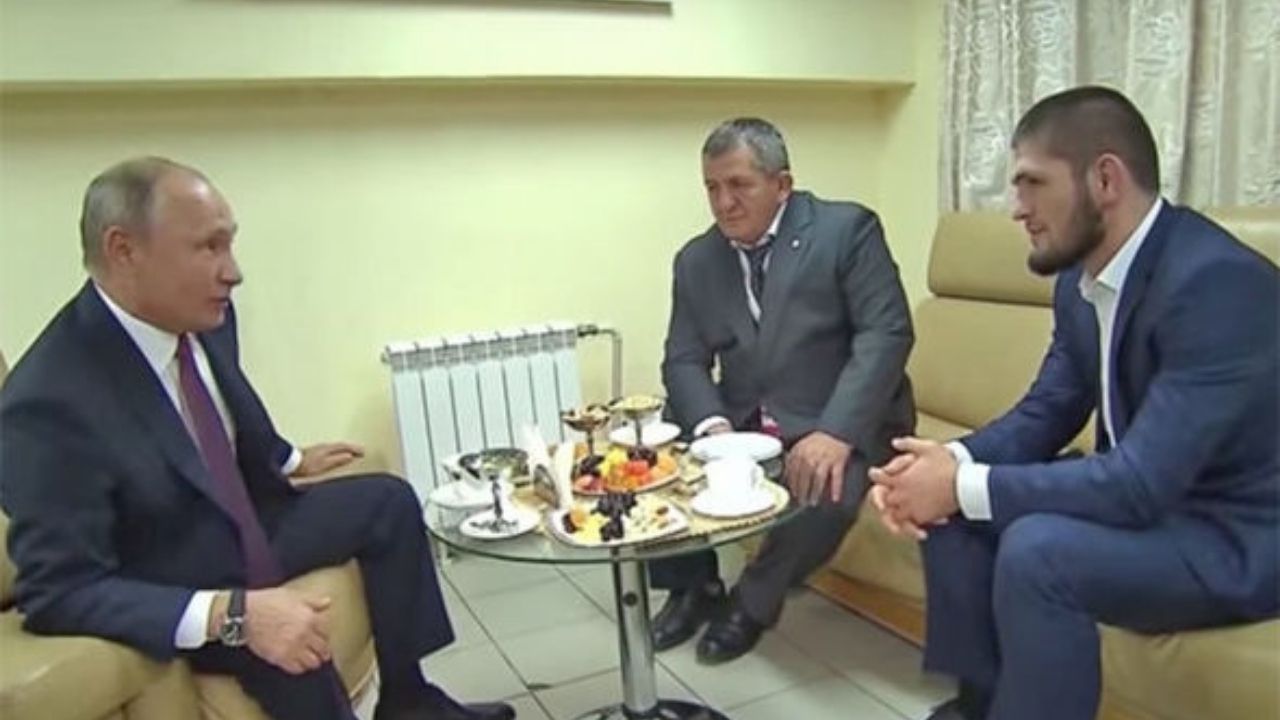 Khabib Nurmagomedov Vladimir Putin