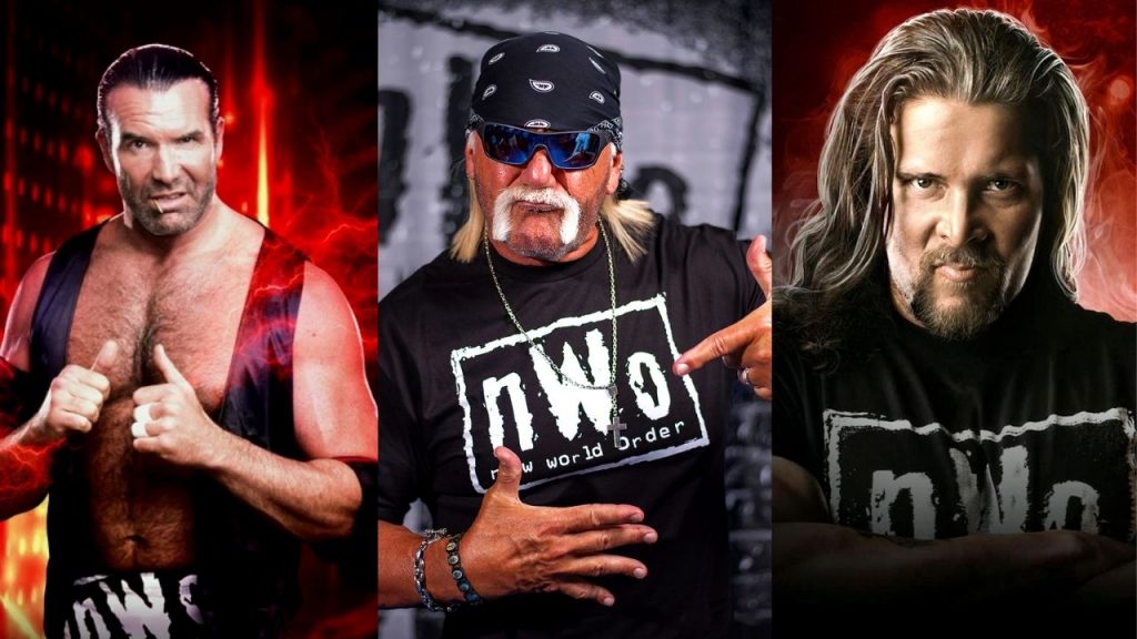 Hulk Hogan Kevin Nash Scott Hall nWo