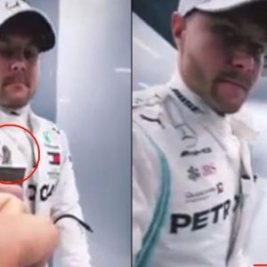 "No spillage this time!"- Alfa Romeo share hilarious video of Valtteri Bottas avoiding the 'mistake' he made whilst at Mercedes