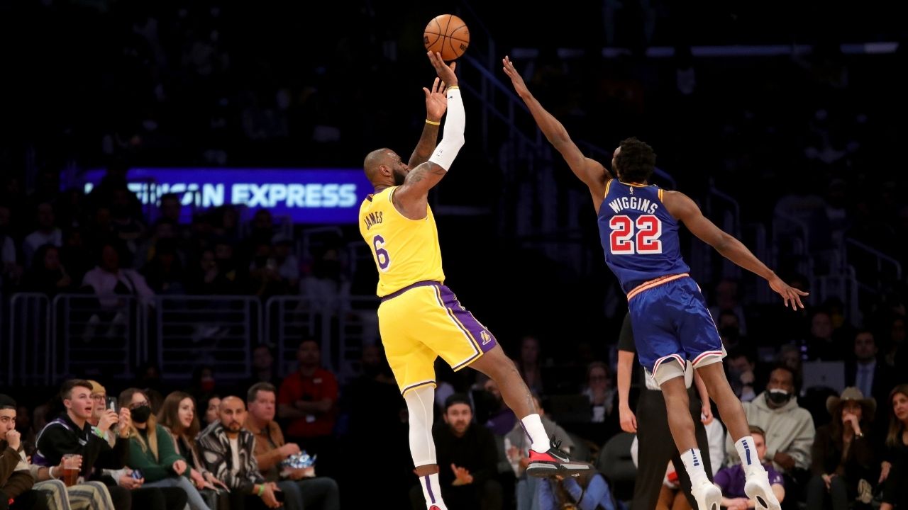 "LeBron James is unquestionably the GOAT!": NBA Twitter showers Lakers star with love after incredible 56 point outing in win vs emphatic Warriors