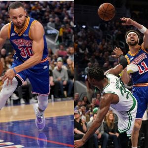 "F**k Marcus Smart!": Warriors' fans call out the dirty Celtics' 'DPOY' for his actions on Stephen Curry and Klay Thompson in back-to-back plays